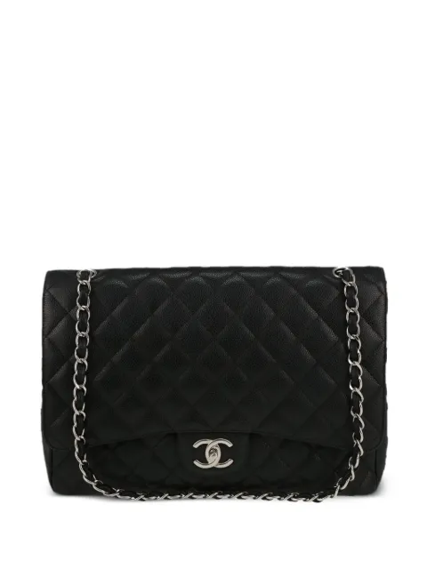 CHANEL Pre-Owned Timeless line Jumbo Classic Flap shoulder bag Black 405412