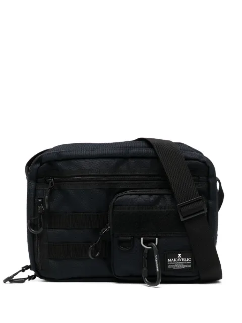 Makavelic multi-pocket messenger bag Blue 312410501NV