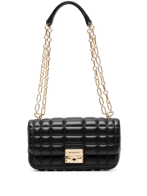 Michael Kors small Tribeca quilted shoulder bag Black 30R4G2RL5L