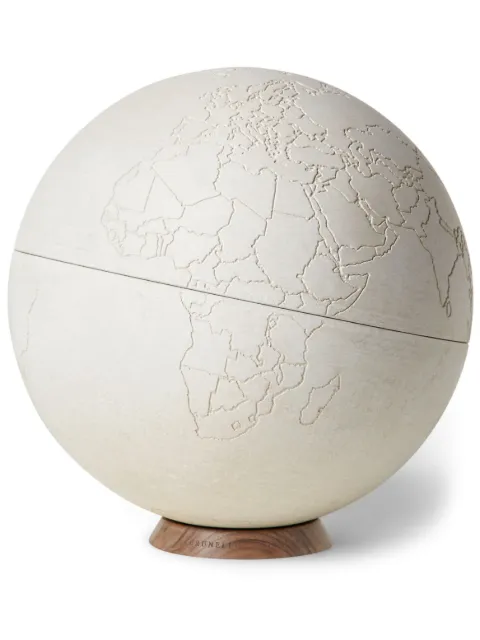 Brunello Cucinelli engraved stone globe Neutrals MLWOGAM917CNAT