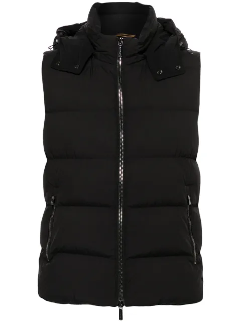 Moorer Fire-Skt padded gilet Black MOOMOUGI200307