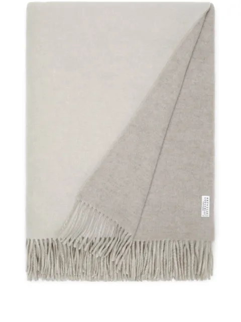 Brunello Cucinelli cashmere throw (200cm x 150cm) Neutrals MPLA98162LCS914