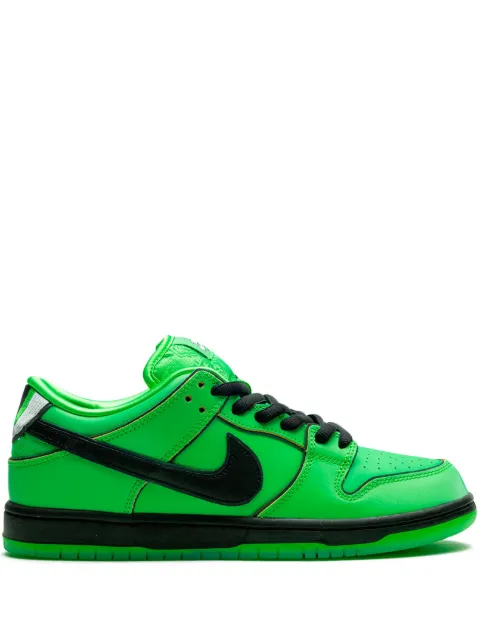 Nike x Powerpuff Girls SB Dunk "Buttercup" sneakers Green FZ8319