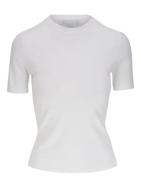 Michael Kors short-sleeve ribbed top White CK010Y0006100