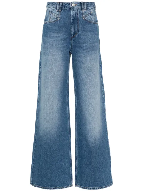 ISABEL MARANT Lemony wide-leg jeans Blue PA0052FAB1H06I