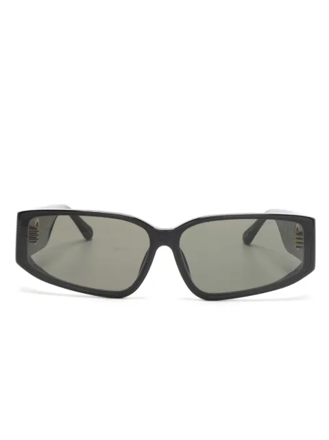 Linda Farrow Senna rectangle-frame sunglasses Black LFL1465C1SUN
