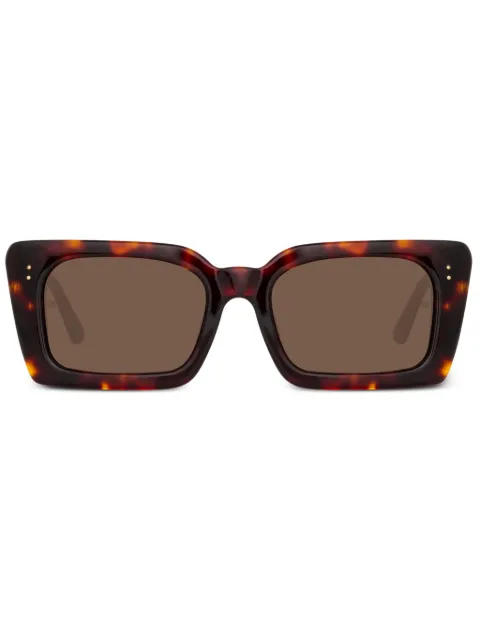 Linda Farrow Nieve tortoiseshell-effect sunglasses Brown LFL1297