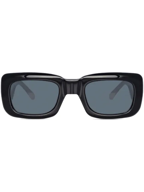 Linda Farrow Marfa rectangle-frame sunglasses Black ATTICO3