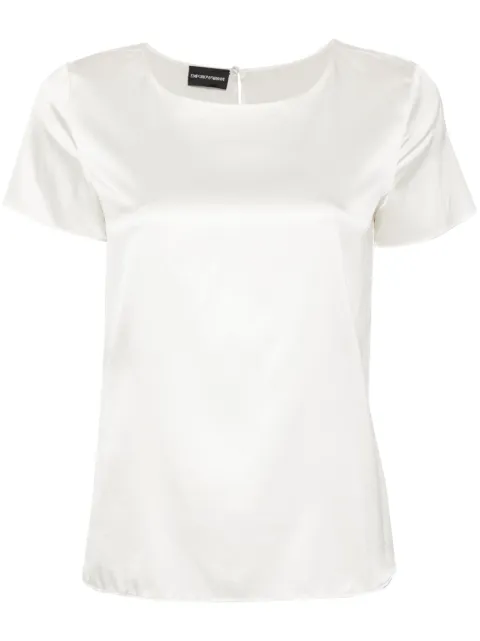 Emporio Armani short-sleeve blouse White 8N2K152NXXZ