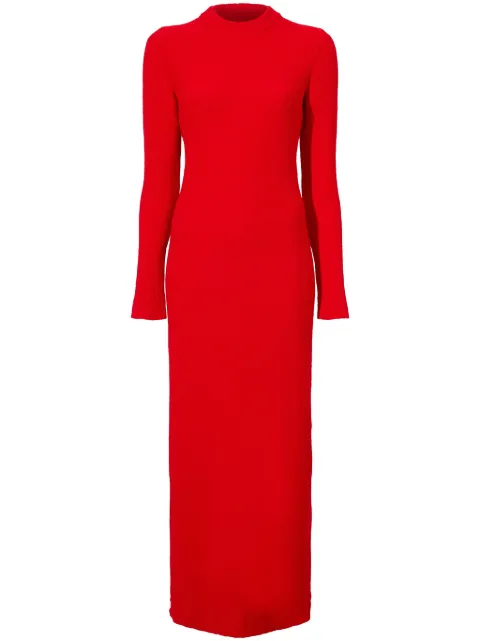 Proenza Schouler Lara knit maxi dress Red R2427143KY319