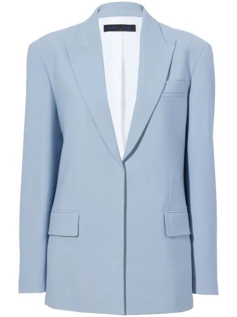 Proenza Schouler Devon peak-lapel blazer Blue R2422003AY179
