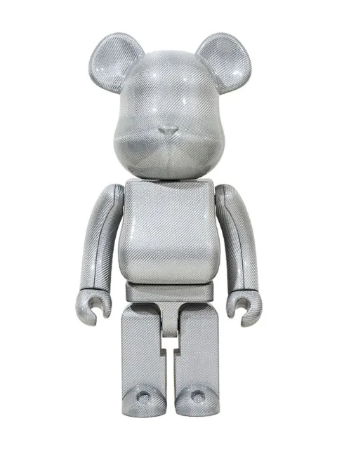 BearBrick Amirex Texalium Be@rbrick 1000% figure Silver FCD2CFCD2C202312058