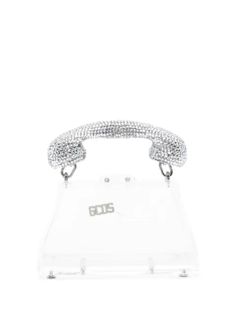 GCDS Call-Me Comma mini bag White A1OW5606AB5