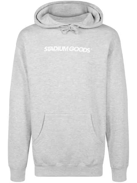 STADIUM GOODS® Horizontal Logo "Grey" hoodie Grey SGS0547