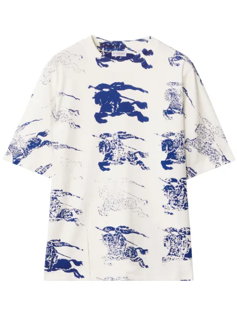 Burberry Equestrian Knight short-sleeve T-shirt White 8082128