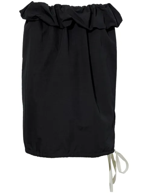Proenza Schouler Hayley ruffle-trim skirt Black R2425001SC086
