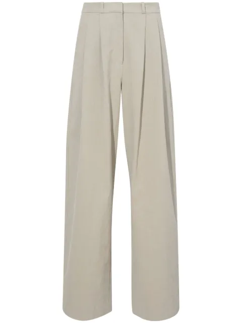 Proenza Schouler White Label Amber high-waisted tailored trousers Neutrals WL2426207SC084