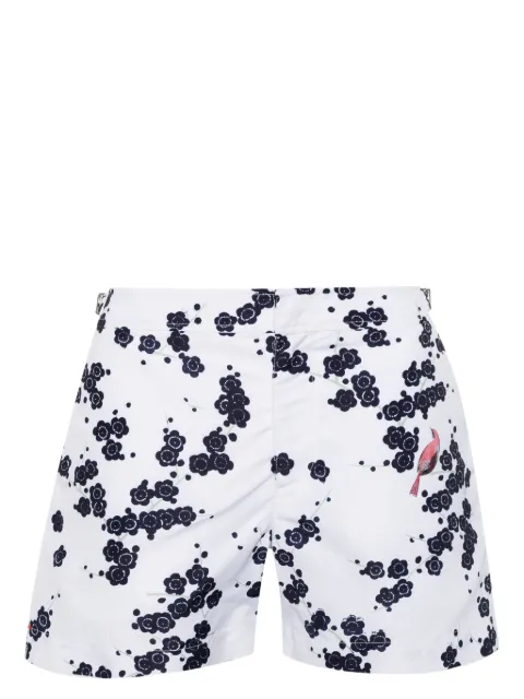 Orlebar Brown Setter Plum Blossom swim shorts White 278946