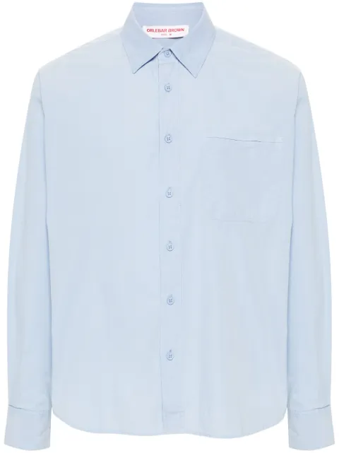 Orlebar Brown Grasmoor Gd cotton shirt Blue 279020