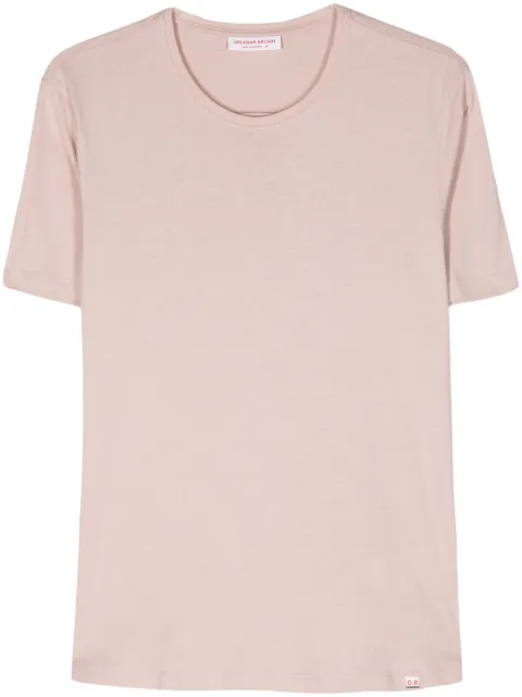 Orlebar Brown soft cotton T-shirt Pink 279053