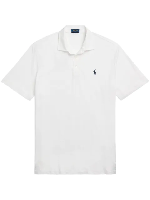 Polo Ralph Lauren Polo Pony-embroidered short-sleeve polo shirt White 710933390006