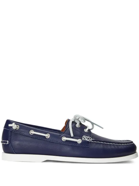 Polo Ralph Lauren Merton leather boat shoes Blue 803932995001