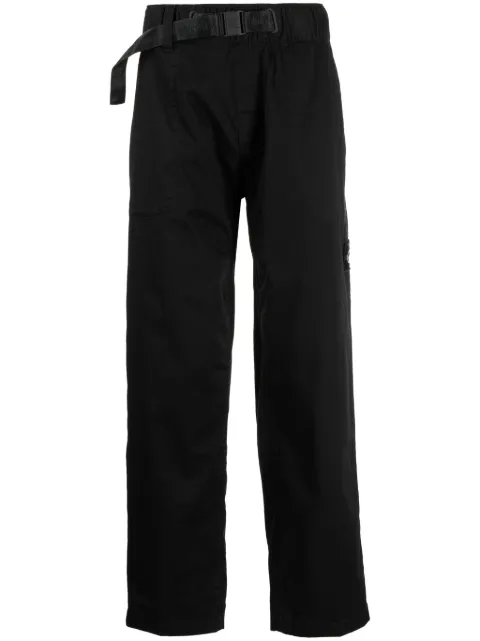 Calvin Klein belted straight-leg trousers Black J30J323507BEH