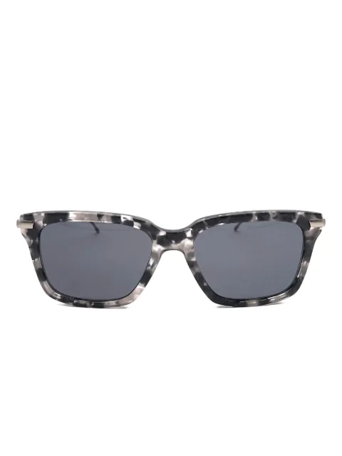 Thom Browne Eyewear acetate and titanium rectangular sunglasses Grey UES701AG0003