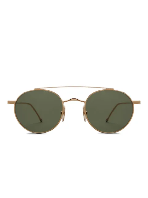 Thom Browne Eyewear double-bridge sunglasses Gold UES101AG0001