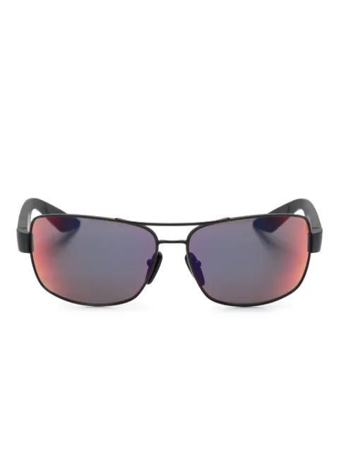 Prada Eyewear Linea Rossa rectangle-frame sunglasses Black PS50ZS