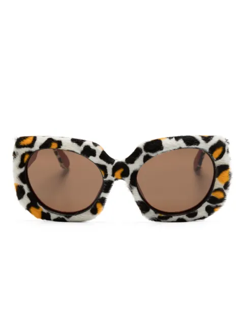 Marni Eyewear Jellyfish Lake square-frame sunglasses White OZTJELLYFISHLAKE