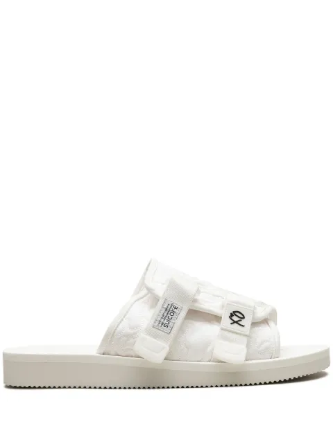 Suicoke KAW-Cab "The Weeknd - White" slides White OG081CABWDN
