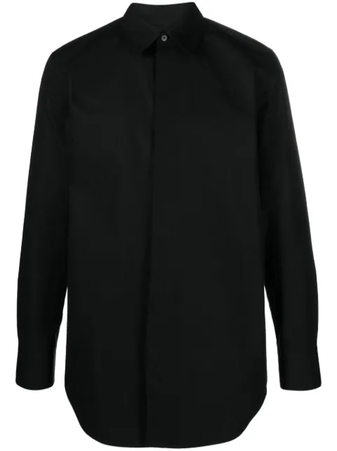 Jil Sander long-sleeve shirt Black J21DL0004J45002