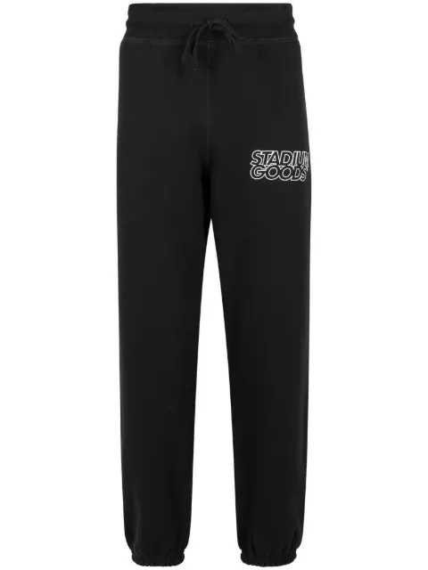 STADIUM GOODS® Outline Logo "Black" track pants Black SGS0571
