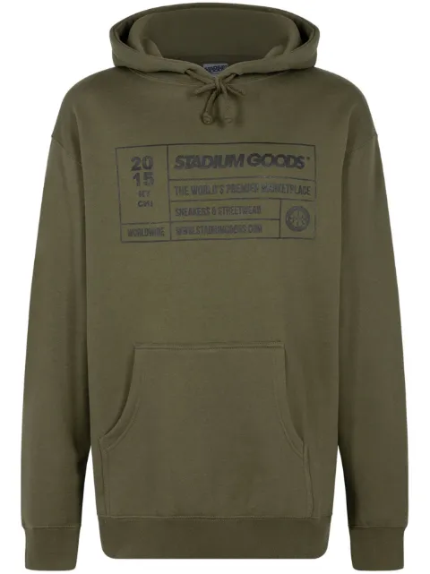 STADIUM GOODS® Shoe Box "Olive" hoodie Green SGS0557