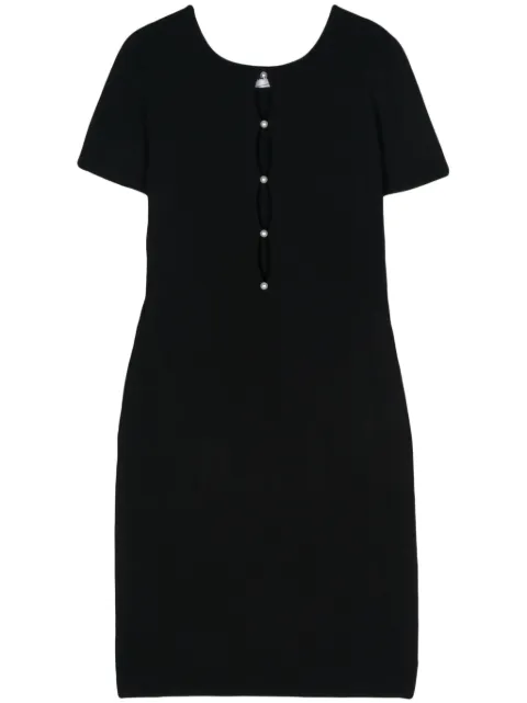 DSQUARED2 cut-out fitted dress Black S75CV0748S18435