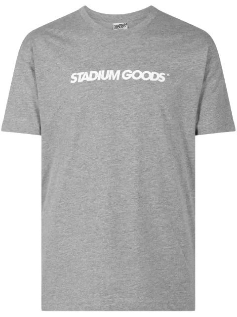 STADIUM GOODS® Horizontal Logo "Grey" T-shirt Grey SGS0546