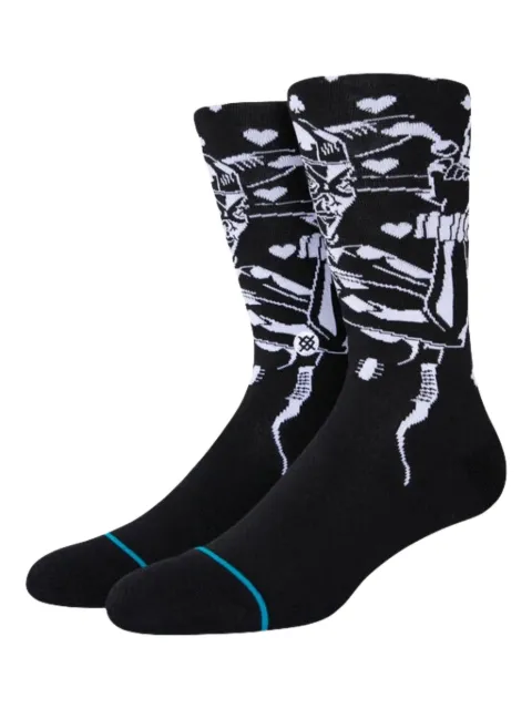 Stance graphic-print crew socks Black A545D21QUIBLK