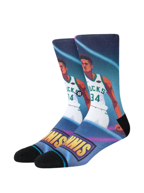 Stance NBA basketball crew socks Blue A558C20GFBMUL