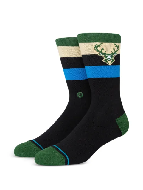 Stance x NBA stripe crew socks Black A555C22BUCDNG