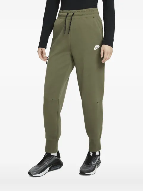 Nike Tech Fleece zip-pocket track pants Green CW4292
