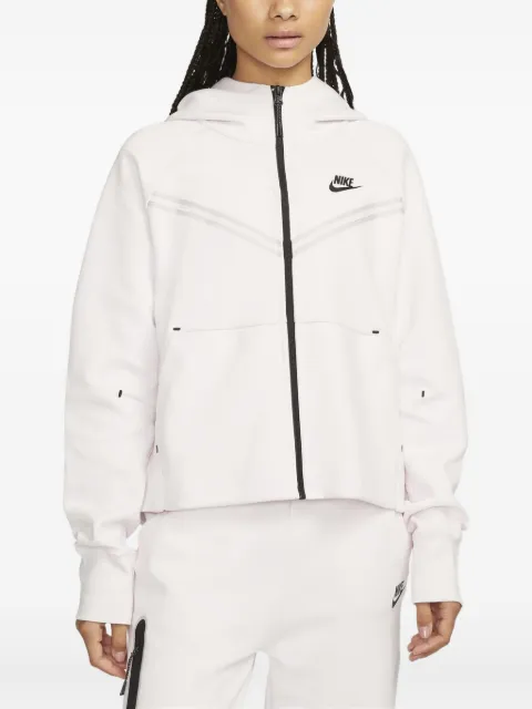 Nike Stadium Tech Fleece "Pearl Pink/Black" jacket White CW4298