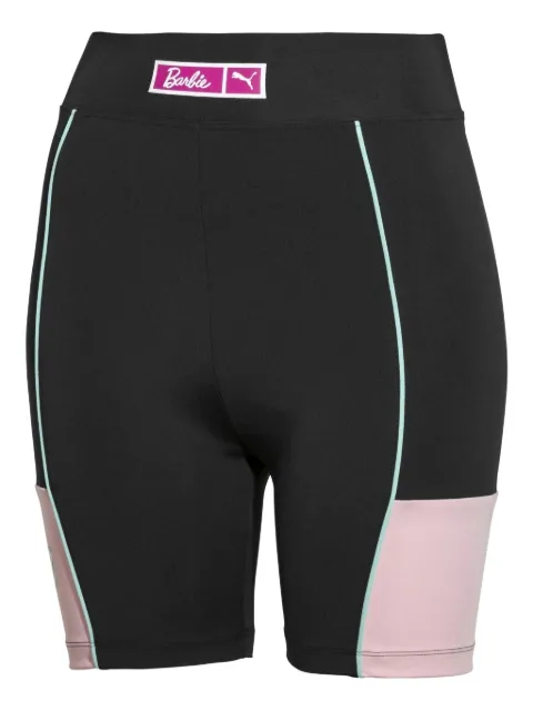 PUMA barbie-logo panel tights Black 57986301