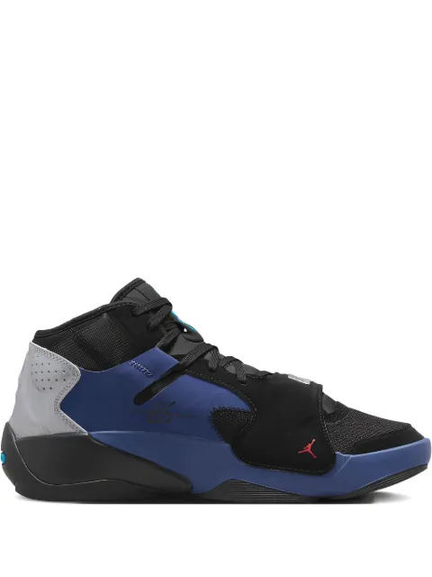 Jordan x Naruto Zion 2 SP "Naruto vs. Sasuke - 087 Black/Yellow Strike" sneakers Black FB1628