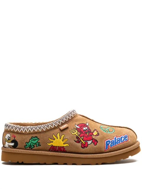 UGG x Palace Tasman "Chestnut" slippers Brown 1157290CHE