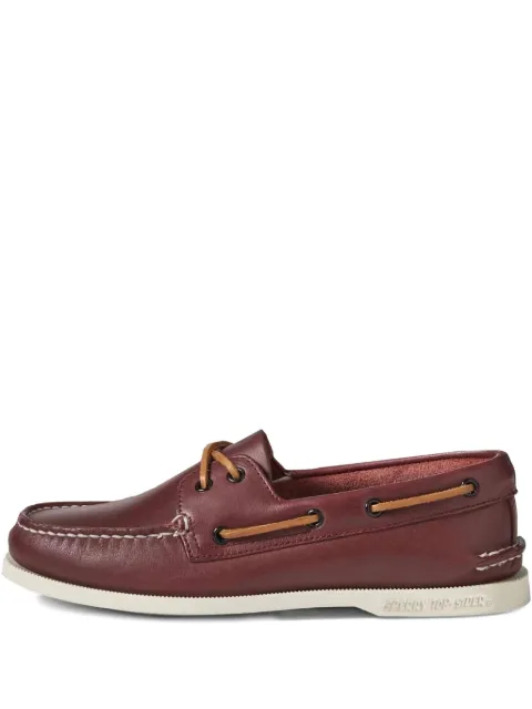 Sperry leather boat shoes Red STS83260