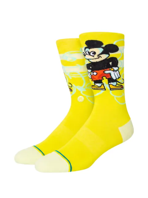 Stance "Mickey Mouse" crew socks Yellow A545D22MICLIM