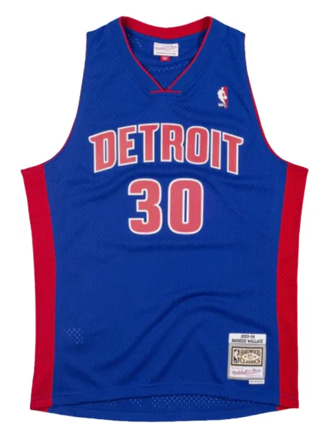 Mitchell & Ness Rasheed Wallace 2003/04 NBA Detroit Pistons swingman tank top Blue SMJYAC19110DPIROYA03RWA