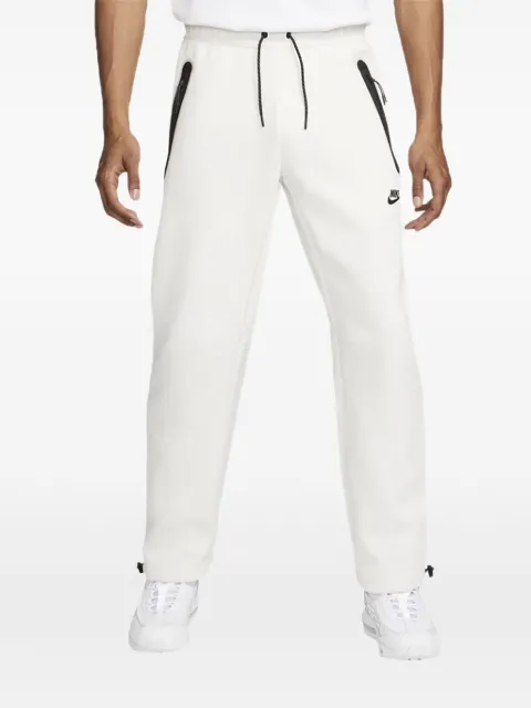 Nike tech fleece "Phantom/Black" track pants White DQ4312