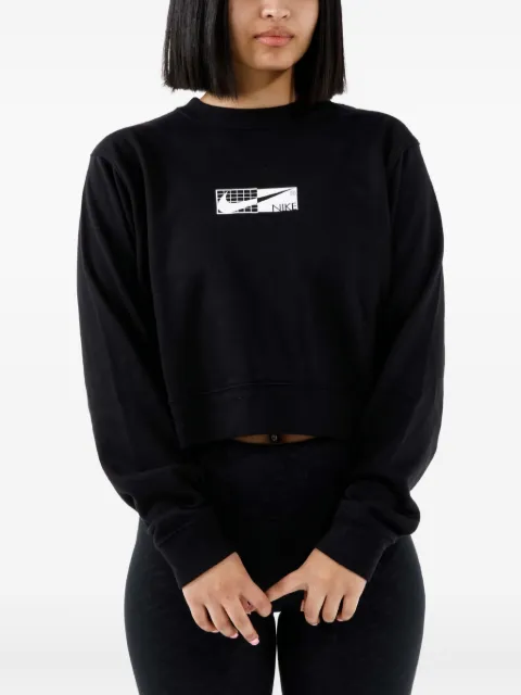 Nike box-logo fleece sweatshirt Black DM6135